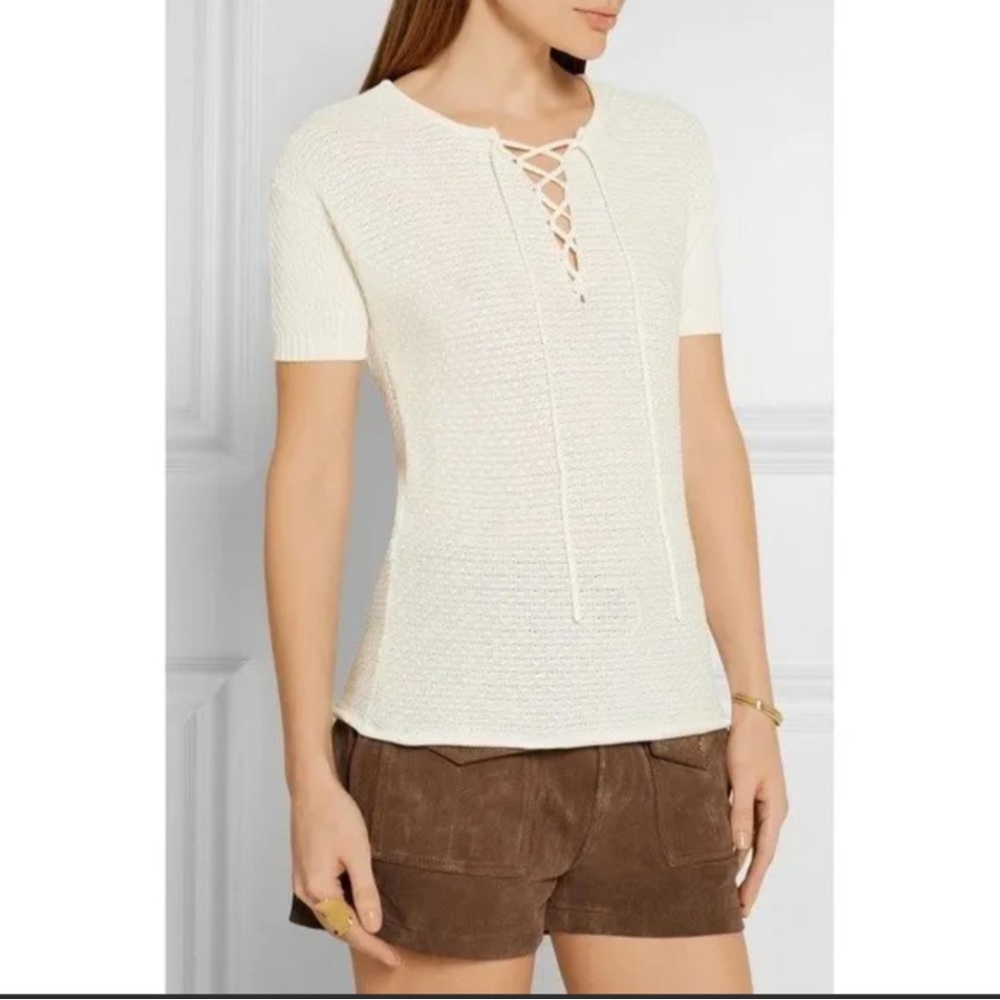 Frame Knit T-Shirt